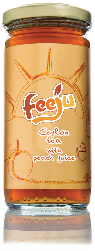 feeju - Ceylon tea with peach juice