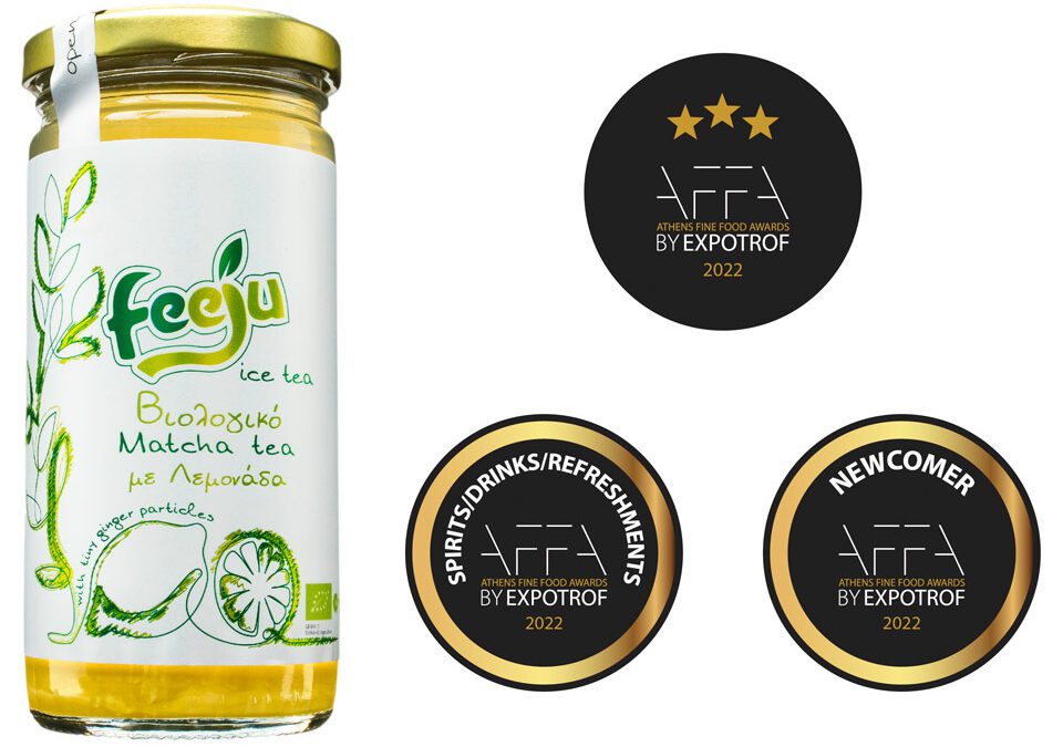 Διπλή διάκριση για το feeju από τα Athens Fine Food Awards 2022 (AFFA)
